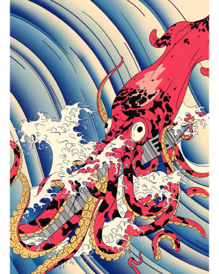 Illustration for article titled How Japanese Woodblock Prints Will Commemorate The Apocalypse